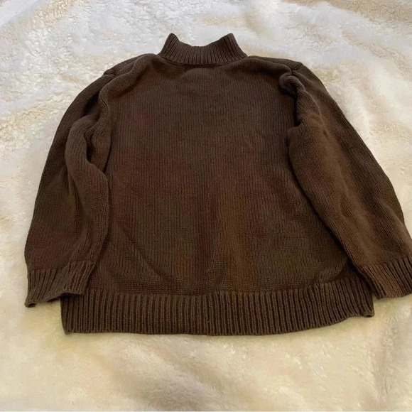 Cherokee 100% cotton 4T brown and red moose sweater - Picture 4 of 4